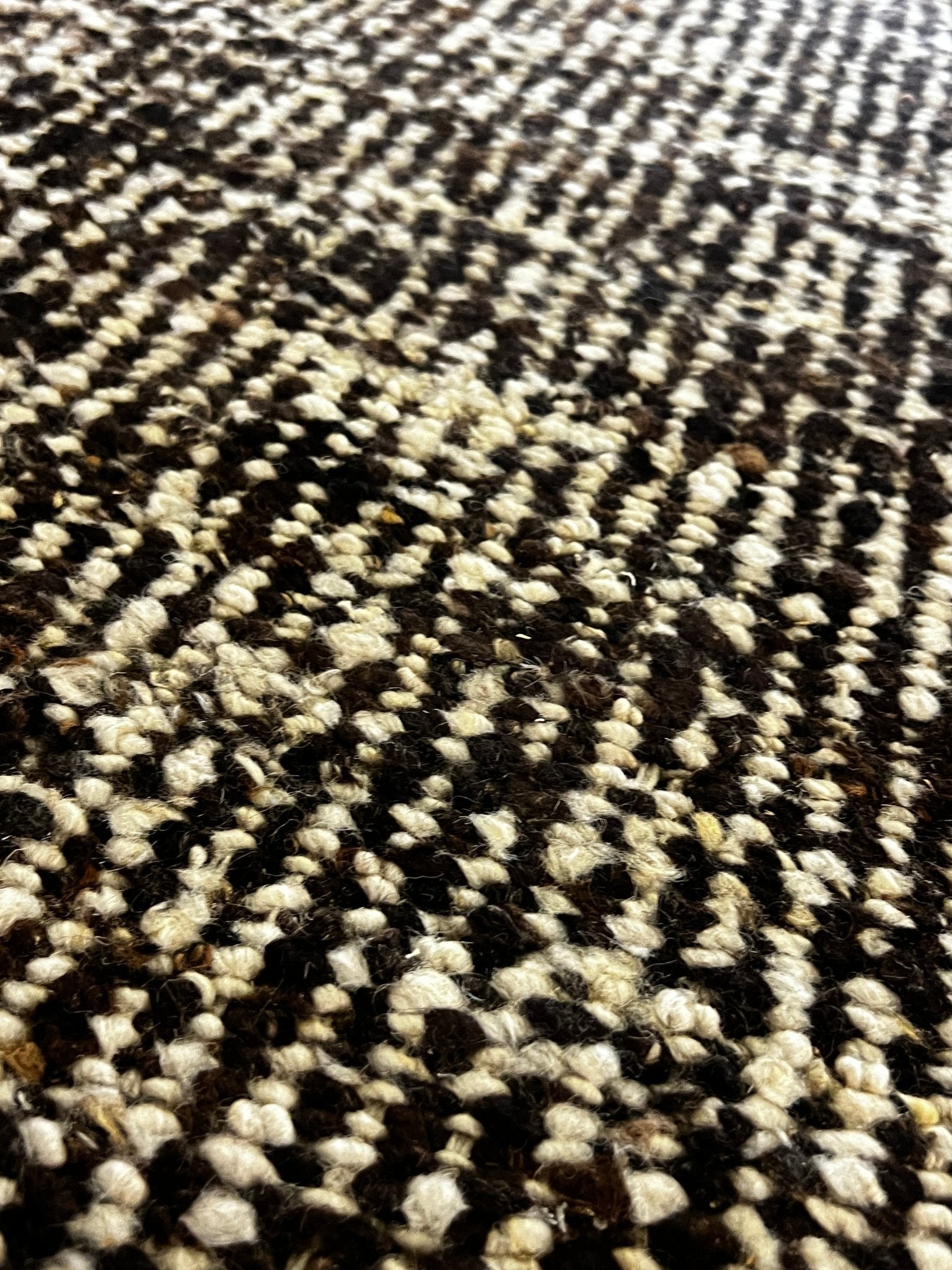 Jamie Laird 8x10 Handwoven Textured Wool Durrie | Banana Manor Rug Factory Outlet