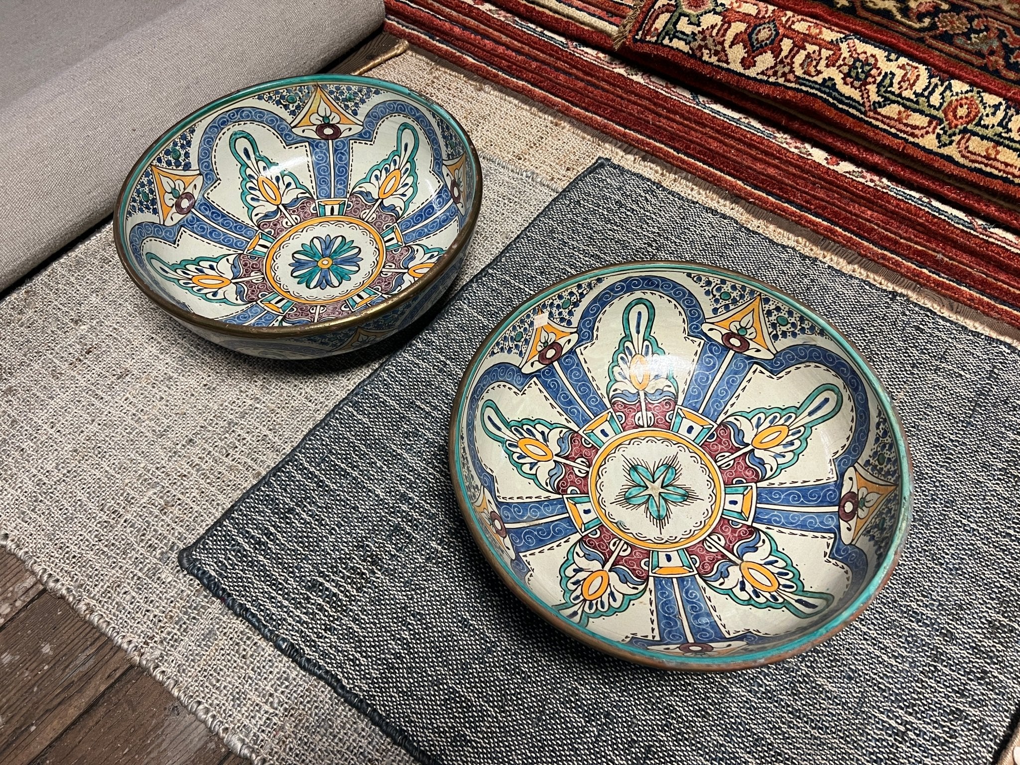 Jamila Moroccan Ceramic Bowl | Banana Manor Rug Company