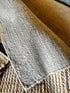 Jane Margolis 8x10 Handwoven Silver Jute Rug | Banana Manor Rug Company
