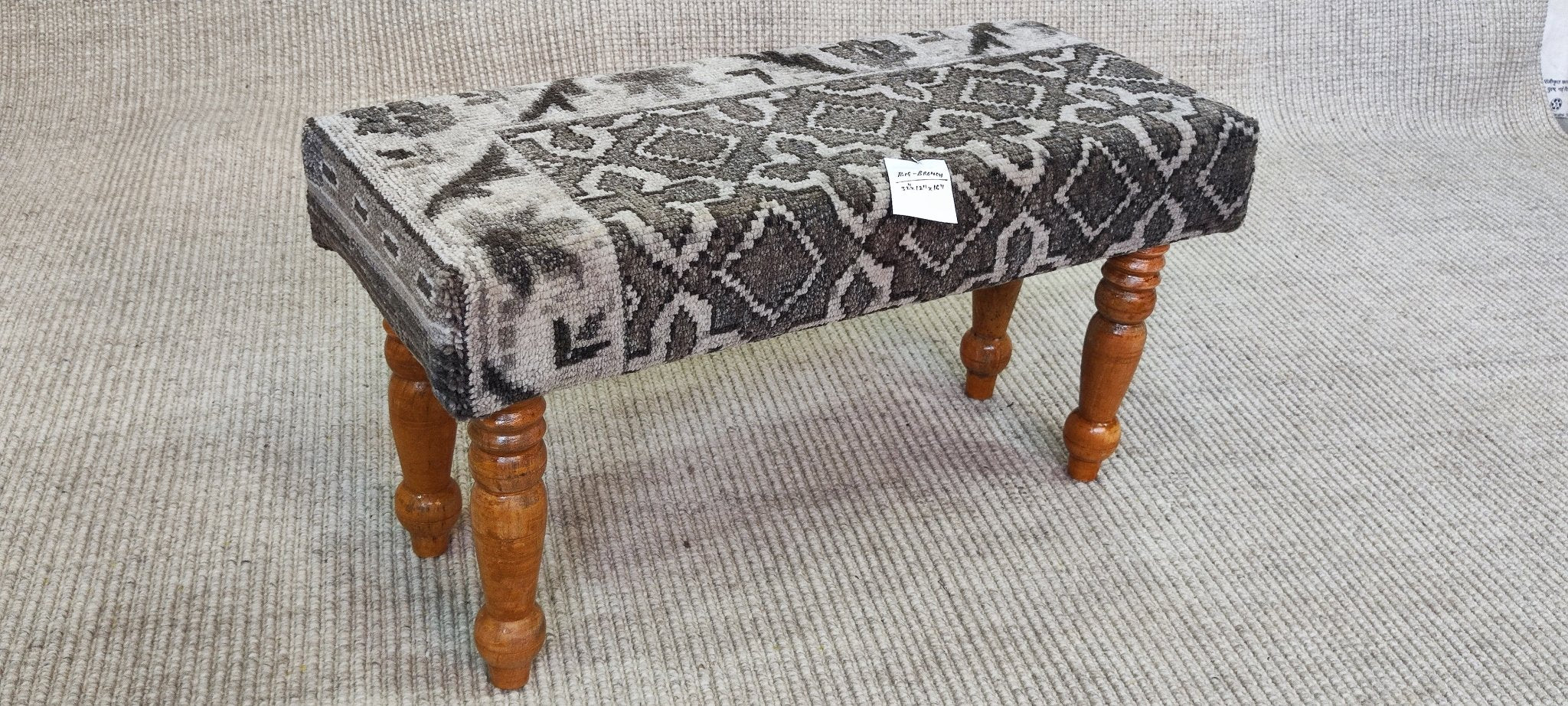 Jane Russell 32x12x16 Wooden Upholstered Bench | Banana Manor Rug Factory Outlet