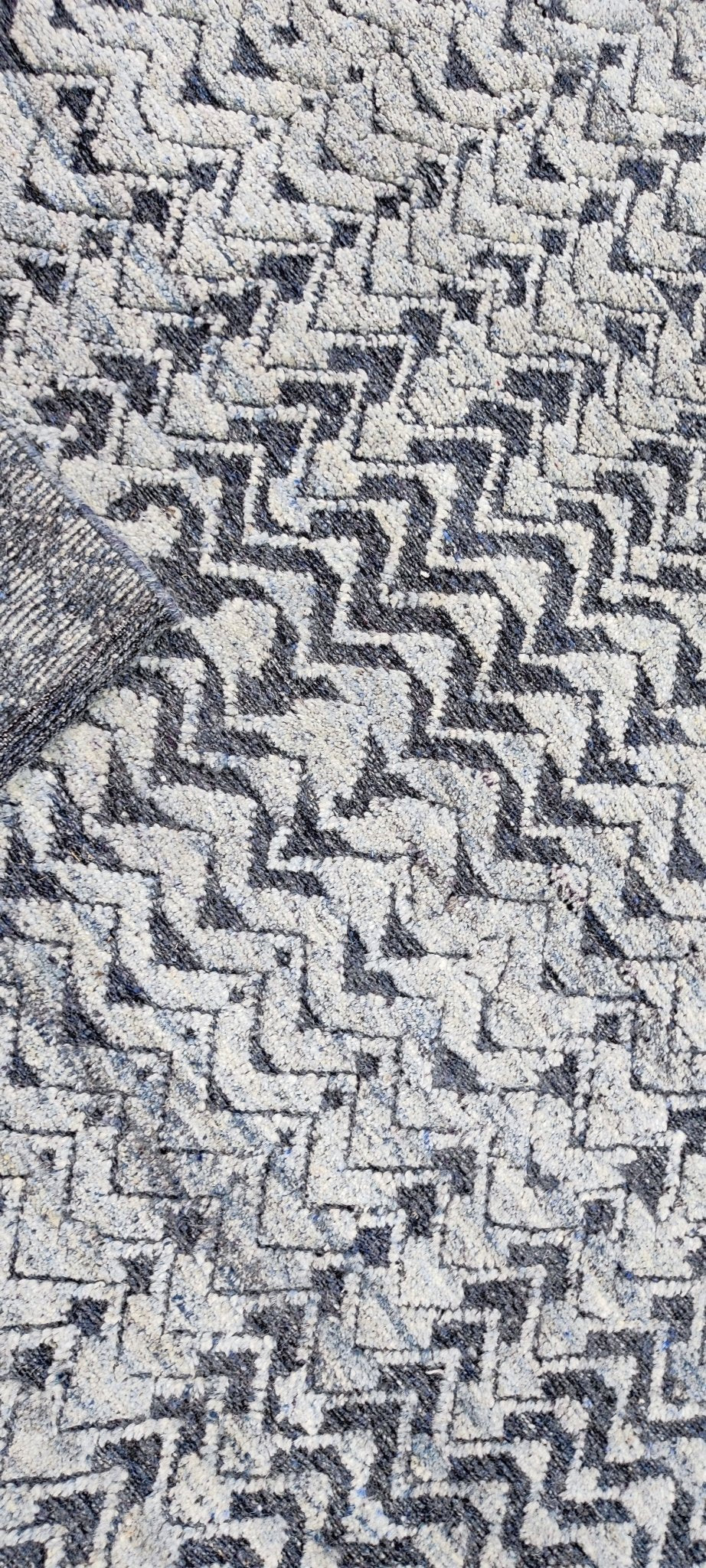 Jean-Paul 9x11.9 Hand-Knotted Grey Modern | Banana Manor Rug Factory Outlet