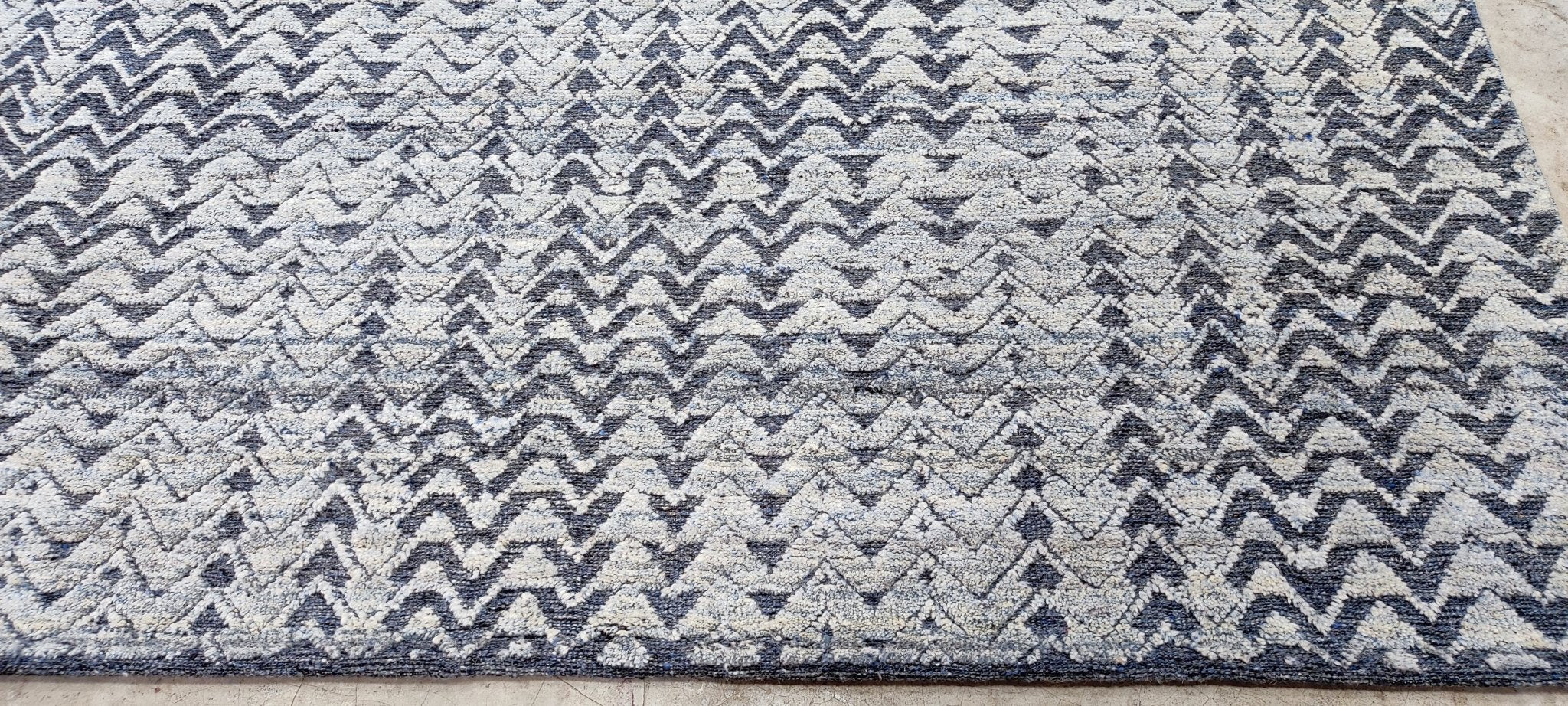 Jean-Paul 9x11.9 Hand-Knotted Grey Modern | Banana Manor Rug Factory Outlet