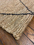 Jennifer Courtney Harlequin 'J 058' Handwoven Jute Rug-Available "Made to Order" | Banana Manor Rug Company