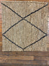 Jennifer Courtney Harlequin 'J 058' Handwoven Jute Rug-Available "Made to Order" | Banana Manor Rug Company