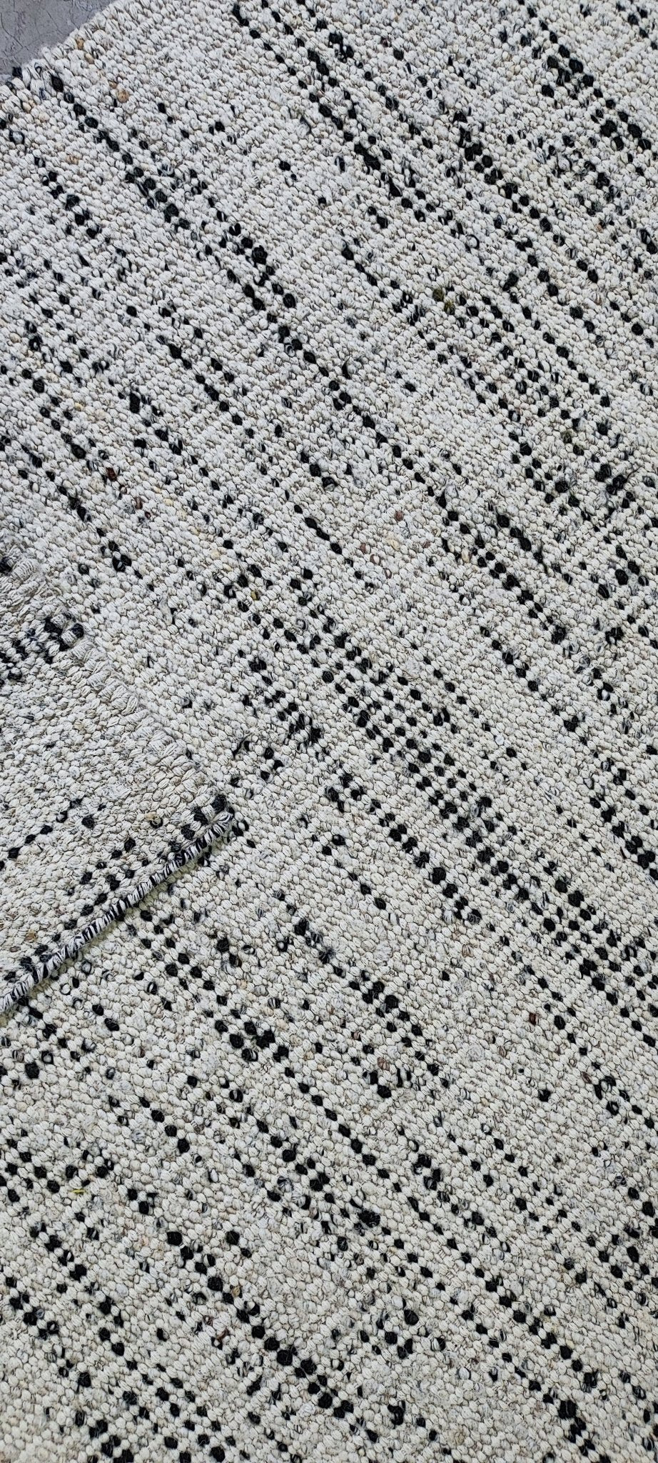 Jeryd 8x10 Handwoven Textured Wool Durrie | Banana Manor Rug Factory Outlet