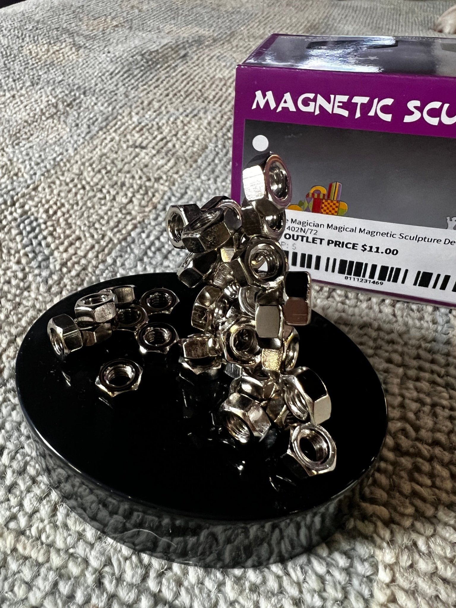 Job the Magician Magical Magnetic Sculpture Deez Nuts | Banana Manor Rug Company