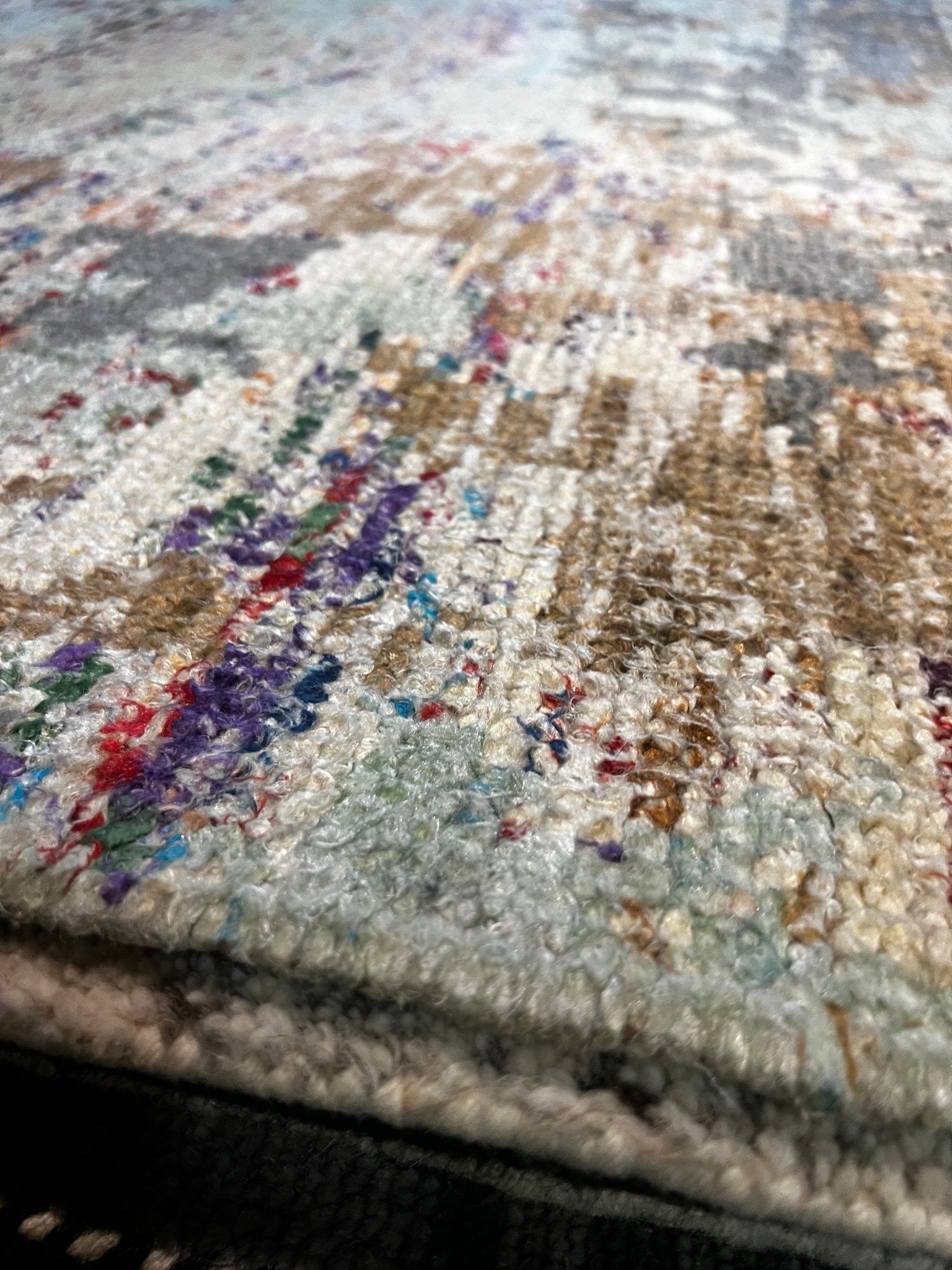 Jodi Anne 5x8 Hand-Knotted Multi Abstract | Banana Manor Rug Factory Outlet