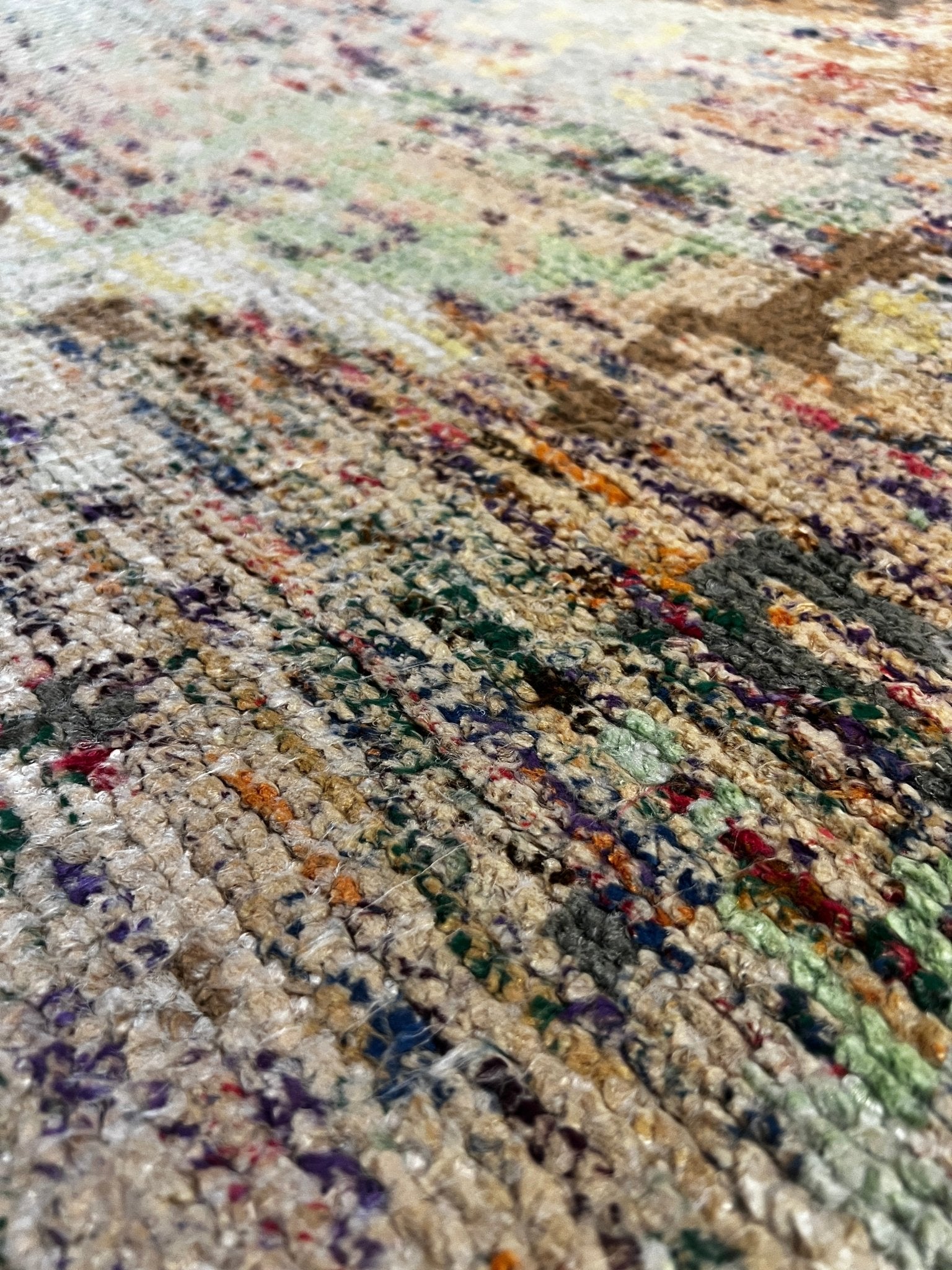 Jodi Anne 5x8 Hand-Knotted Multi Abstract | Banana Manor Rug Factory Outlet