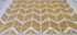 John Bubbles Hand-Knotted Modern Rug Light Gold Beige High-Low 9.3x11.9 | Banana Manor Rug Company