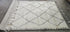 John Clarke Hand-Knotted Ivory Moroccan Style 4.9X7.0 | Banana Manor Rug Company