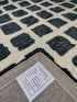 John McCrady 5.3x7.6 Hand-Tufted Ivory & Dark Grey Cube | Banana Manor Rug Factory Outlet