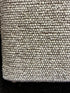 Judith Murray Handwoven Wool Durrie Natural Grey Loop ball 10x13.6 | Banana Manor Rug Company