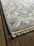 Juilet 2x4 Hand-Knotted Grey & Grey Turkish Oushak (multiple styles) | Banana Manor Rug Factory Outlet