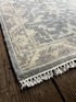 Juilet 2x4 Hand-Knotted Grey & Grey Turkish Oushak (multiple styles) | Banana Manor Rug Factory Outlet