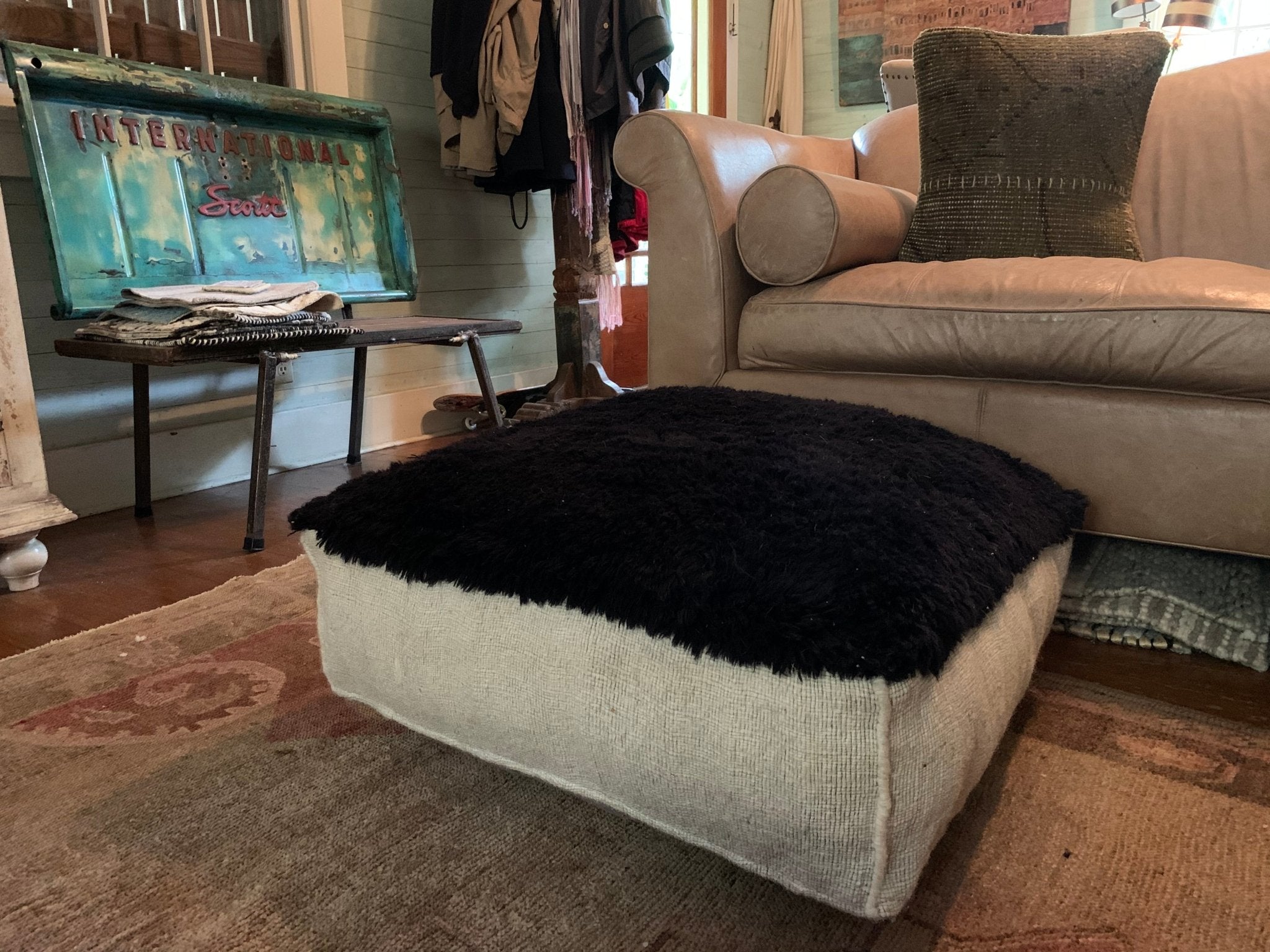 Jungle Pam Hardy Pouffe/Floor Cushion | Banana Manor Rug Company