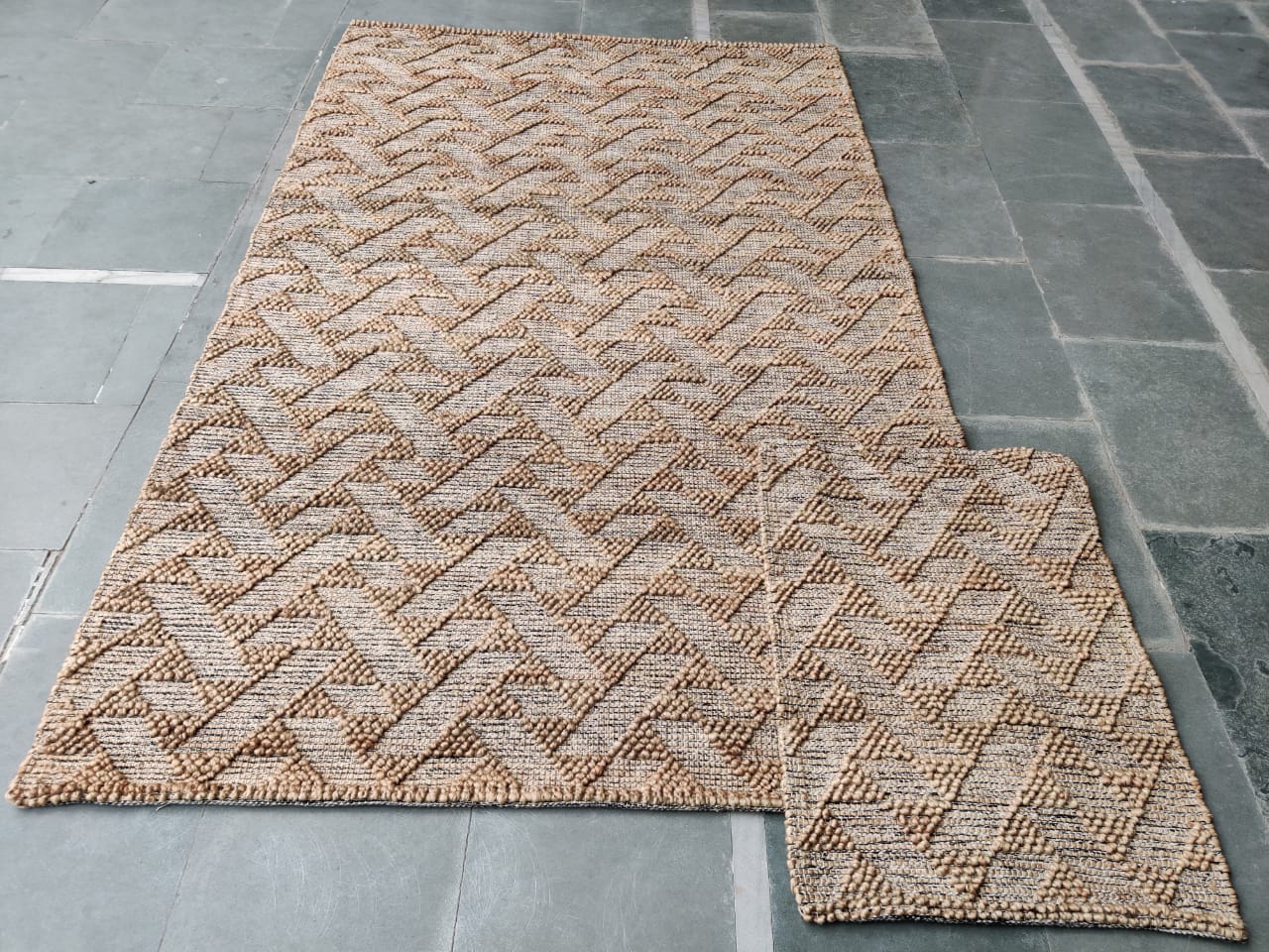 Jute Handwoven High-Low Rugs Assorted Styles & Sizes | Banana Manor Rug Company