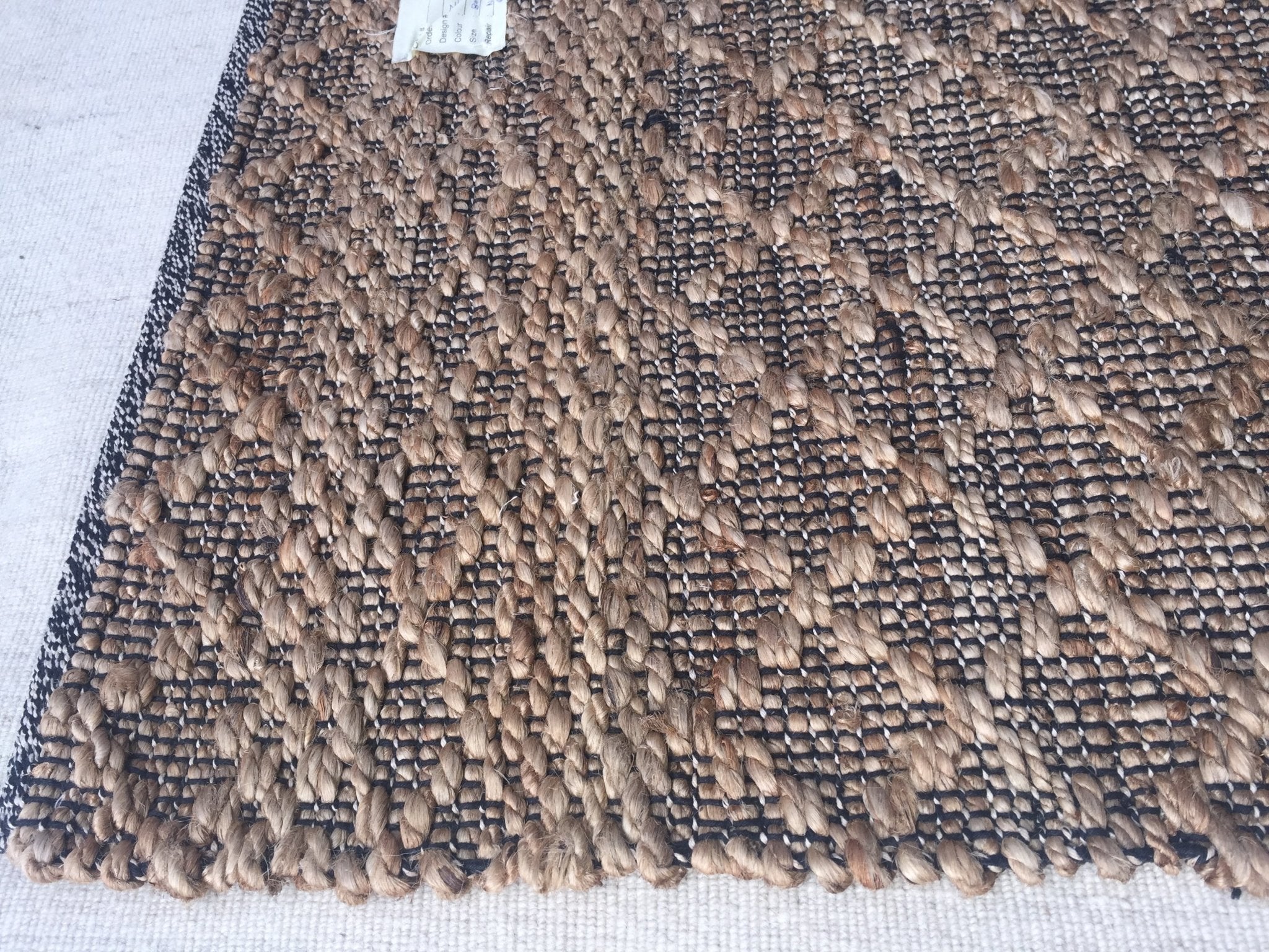 Jute Handwoven High-Low Rugs Assorted Styles & Sizes | Banana Manor Rug Company