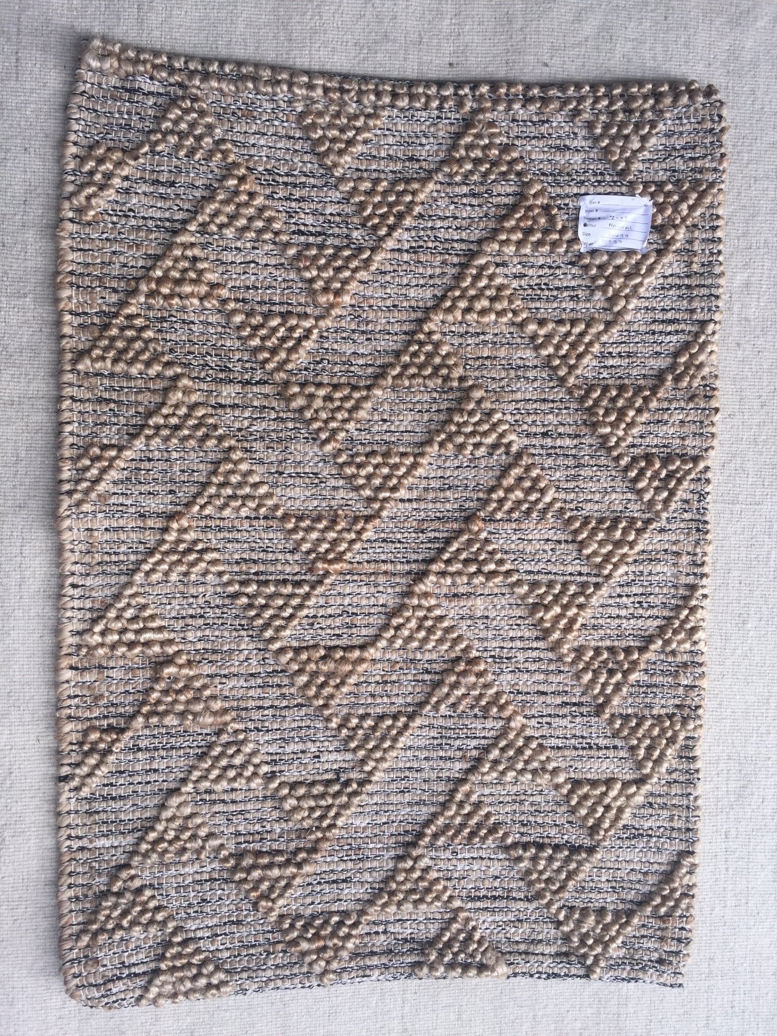 Jute Handwoven High-Low Rugs Assorted Styles & Sizes | Banana Manor Rug Company