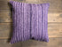 K & B Purple Handwoven Pillow | Banana Manor Rug Company