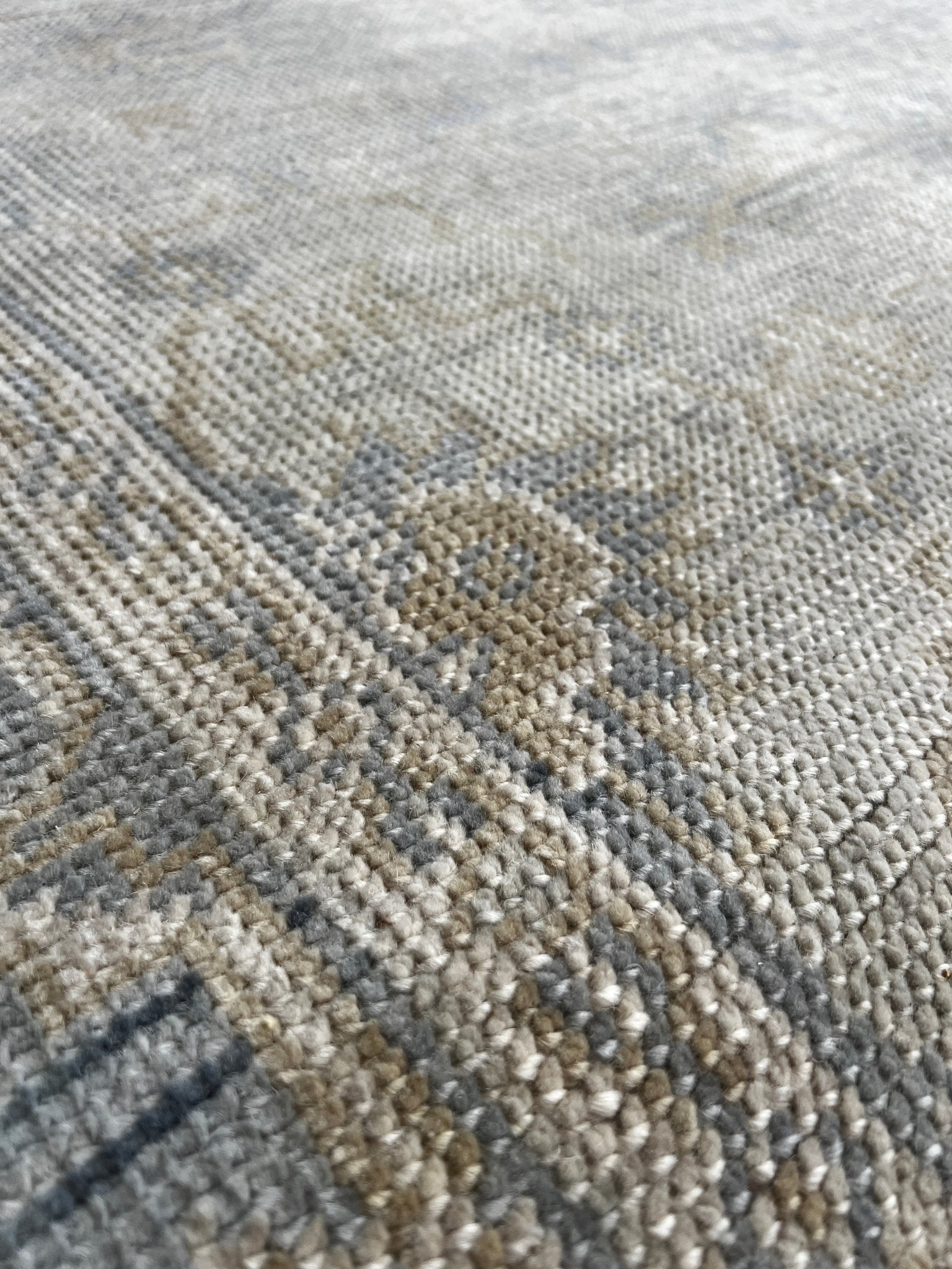 Kara Monaco 4.3x6 Hand-Knotted Grey & Silver Turkish Oushak – Banana Manor  Rug Factory Outlet