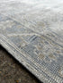 Kara Monaco 4.3x6 Hand-Knotted Grey & Silver Turkish Oushak | Banana Manor Rug Factory Outlet