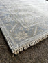 Kara Monaco 4.3x6 Hand-Knotted Grey & Silver Turkish Oushak | Banana Manor Rug Factory Outlet