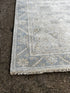 Kara Monaco 4.3x6 Hand-Knotted Grey & Silver Turkish Oushak | Banana Manor Rug Factory Outlet