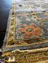 Karin 8x10 Hand-Knotted Grey & Blue Oushak | Banana Manor Rug Factory Outlet