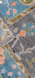 Karin 8x10 Hand-Knotted Grey & Blue Oushak | Banana Manor Rug Factory Outlet