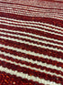 Keith the Handyman 3x5 Red Handwoven Durrie Rug | Banana Manor Rug Factory Outlet