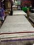 Kendall Roy 6.6x9.3 Handwoven Wool Durrie Natural/Grey Grass | Banana Manor Rug Factory Outlet