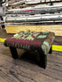 Kevin Richardson Wooden Upholstered Stool 12x17x9 (Assorted Styles) | Banana Manor Rug Company