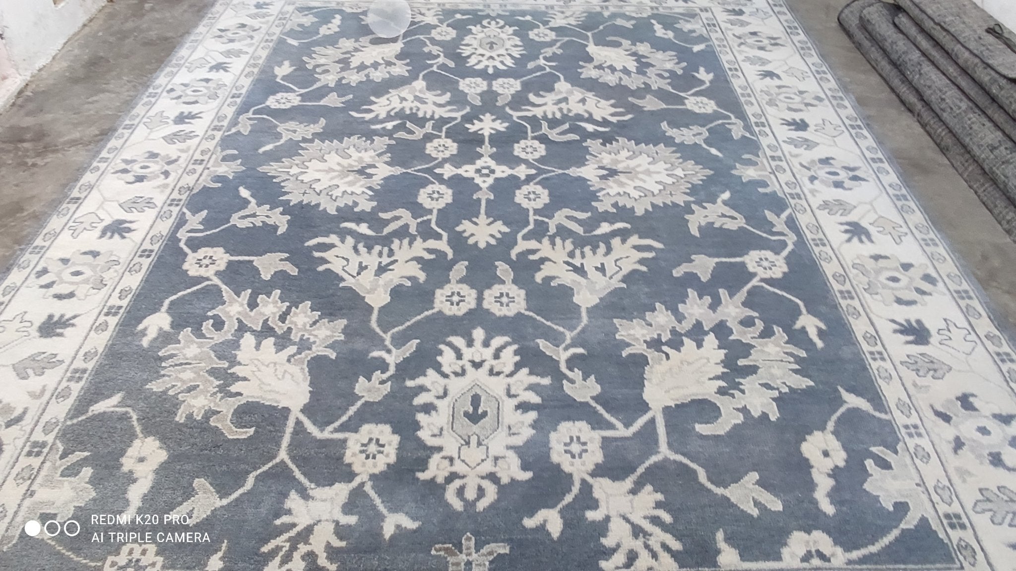 Kim Hand-Knotted 9x12 Oushak | Banana Manor Rug Company