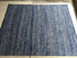 King Cool Handwoven Wool Medium Blue Abrashed Dhurrie Rug 8'x10' | Banana Manor Rug Company