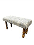 Kinuyo 30x12x16 Wooden Upholstered Bench | Banana Manor Rug Factory Outlet