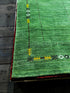 Kotoski 3x4.9 Green Handwoven Gabbeh Rug | Banana Manor Rug Factory Outlet