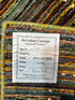 Krewe du Vieux 3x4.9 Green & Yellow Handwoven Gabbeh Rug | Banana Manor Rug Factory Outlet