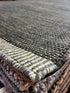 Krewe of Athena 6.6x10 Handwoven Grey Textured Durrie | Banana Manor Rug Factory Outlet