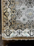 Kristine Riis 8x10 Brown and Ivory Hand-Knotted Oushak Rug | Banana Manor Rug Company