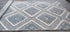 Lafitte's Blacksmith Shop 5x8 Handwoven Blue & Ivory High Low | Banana Manor Rug Factory Outlet