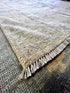 Laguna Lindsey 2.10x10.5 Beige, Tan, and Blue Hand-Knotted Afghani Oushak Runner | Banana Manor Rug Company