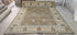 Lamia Maalouf Rust and Tan Hand-Knotted Oushak Rug 8.3x10 | Banana Manor Rug Company