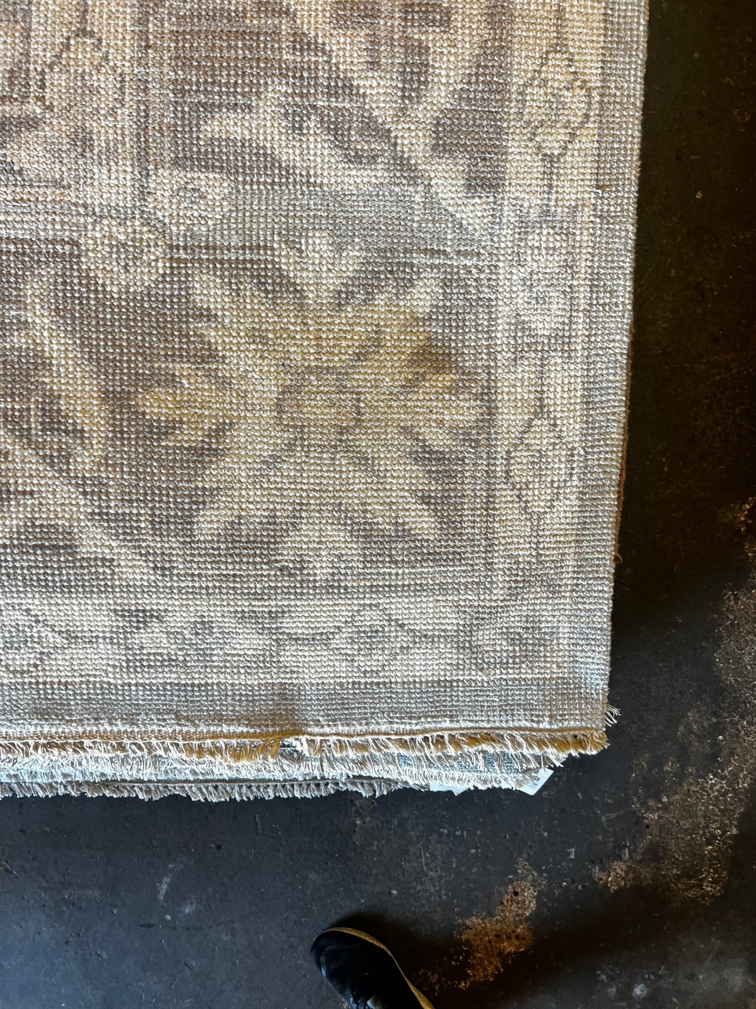 Leah Shapiro 9.9x14 Hand-Knotted Silver Grey Turkish Oushak | Banana Manor Rug Factory Outlet