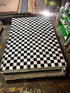 Leandro Lo Black and White Checkerboard Cowhide Rug (various sizes) | Banana Manor Rug Factory Outlet