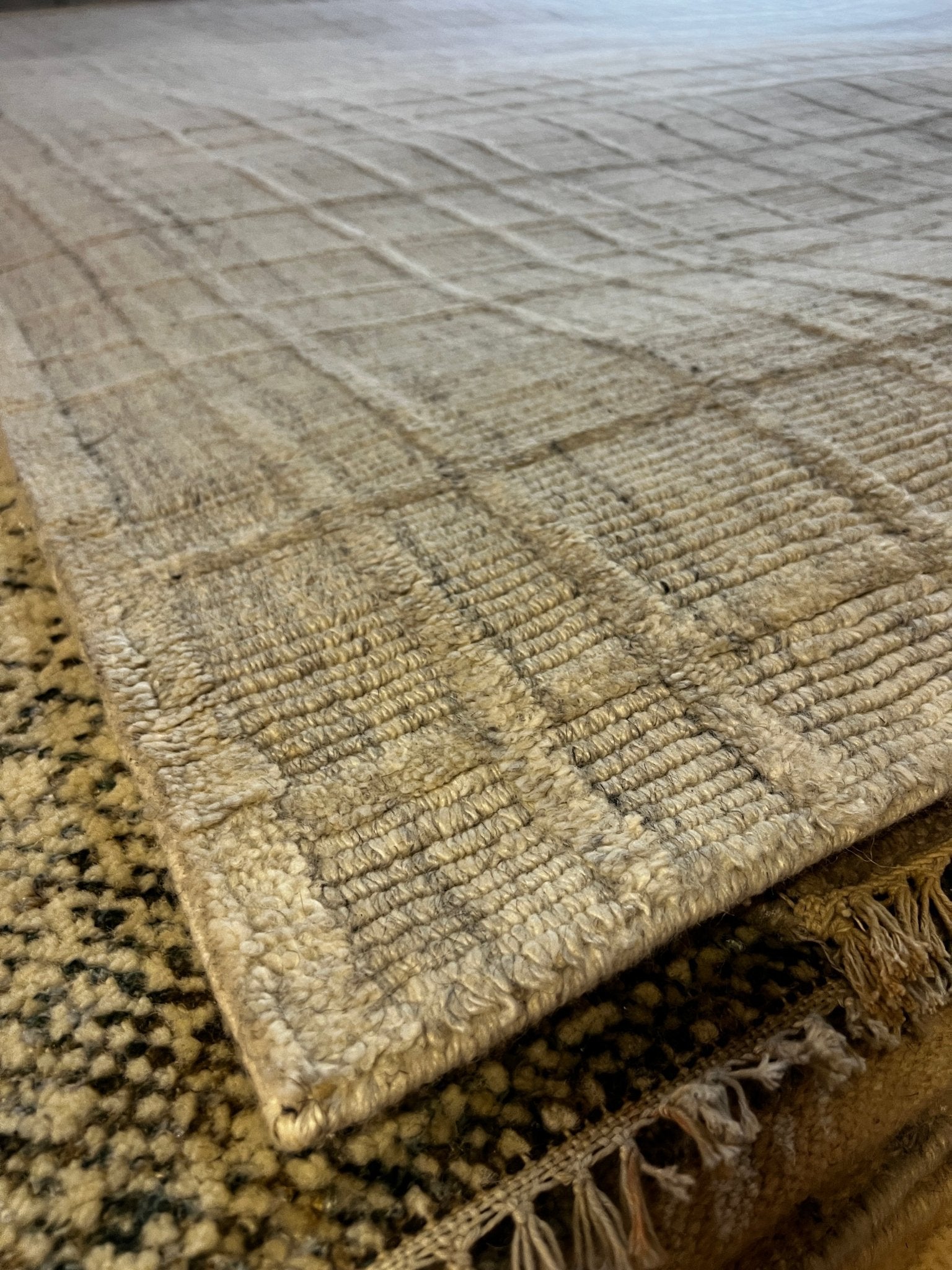 Leo Kranston 8.3x11.3 Handwoven Grey & Silver Modern | Banana Manor Rug Factory Outlet