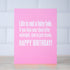 LIFE IS NOT A FAIRY TALE... BIRTHDAY CARD | Banana Manor Rug Company