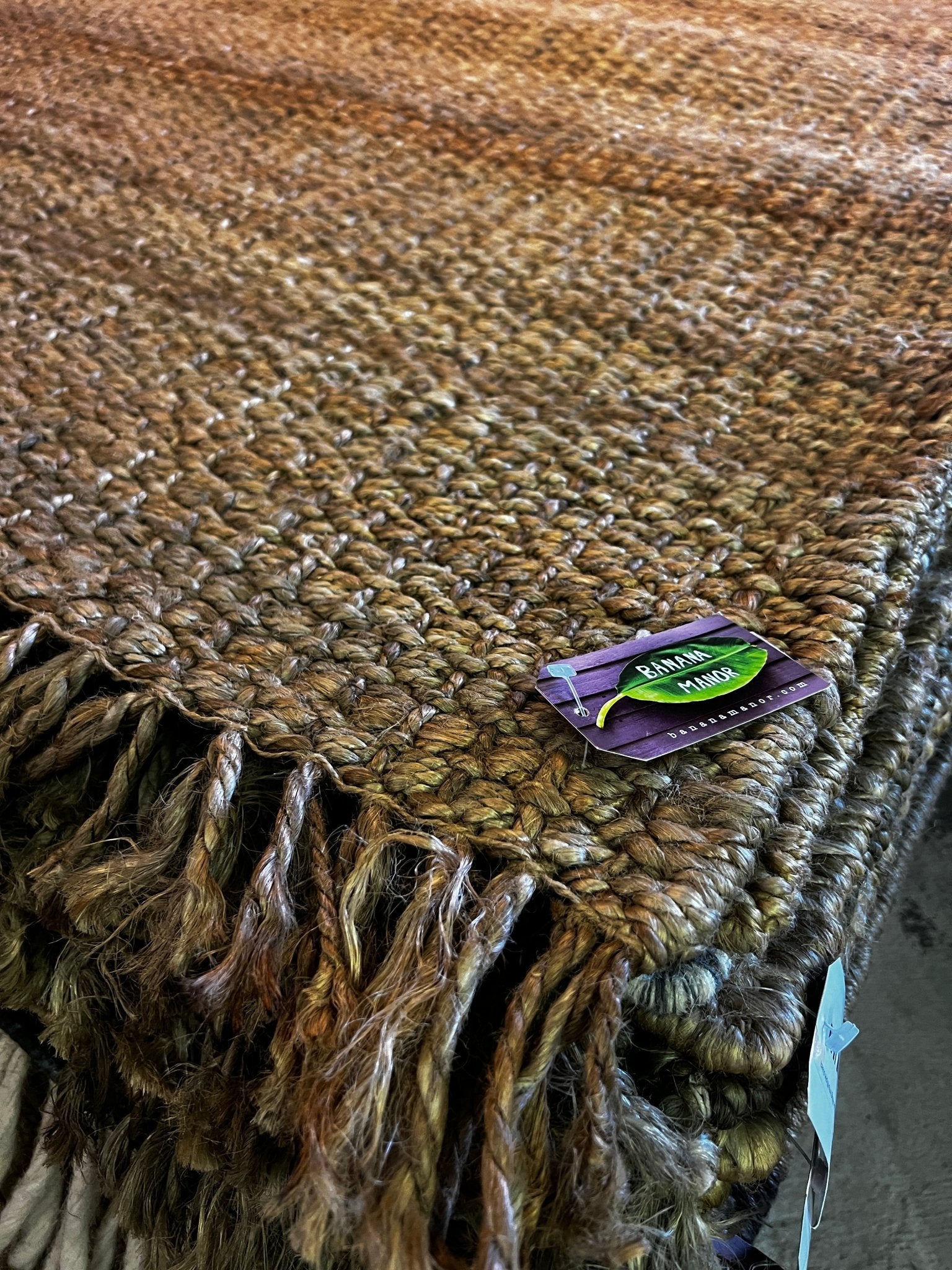 Lilo 9.6x12 Natural Handwoven Hemp Rug | Banana Manor Rug Factory Outlet