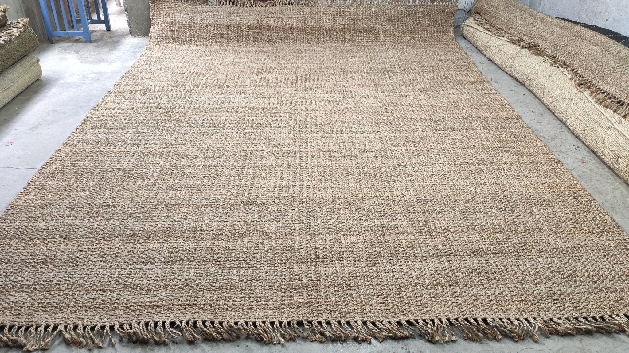 Lilo 9.6x12 Natural Handwoven Hemp Rug | Banana Manor Rug Company