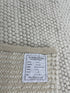 Linus 9x12.3 White Durrie Rug | Banana Manor Rug Factory Outlet