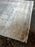 Lisa Matthews 2.9x9.9 Hand-Knotted Aqua & Silver Oushak | Banana Manor Rug Factory Outlet